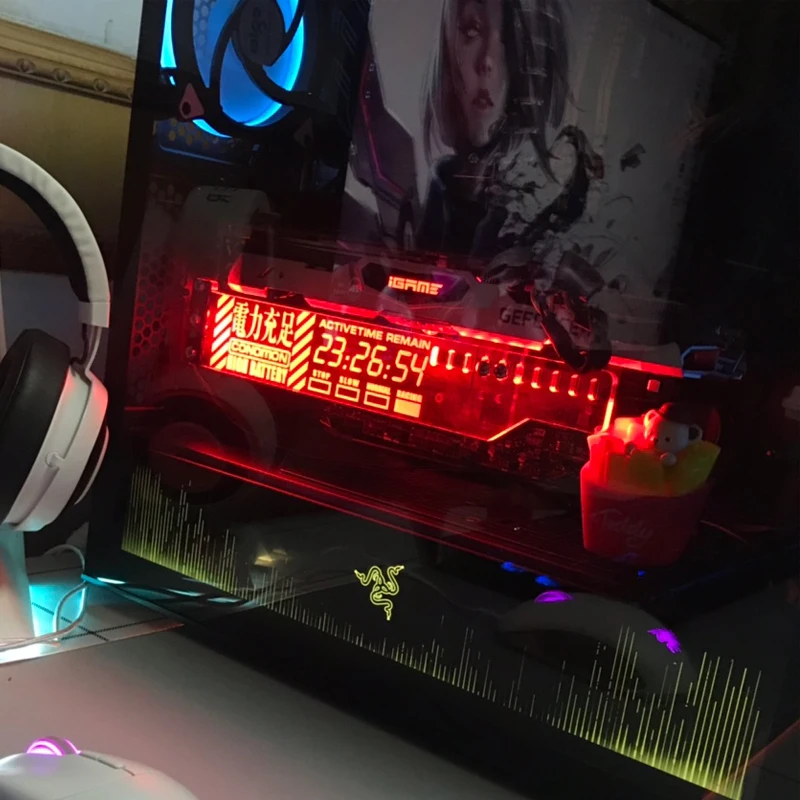 Кронштейн для карты графического процессора поддержка рамы RGB(12 В)/ Aurora(5 В)