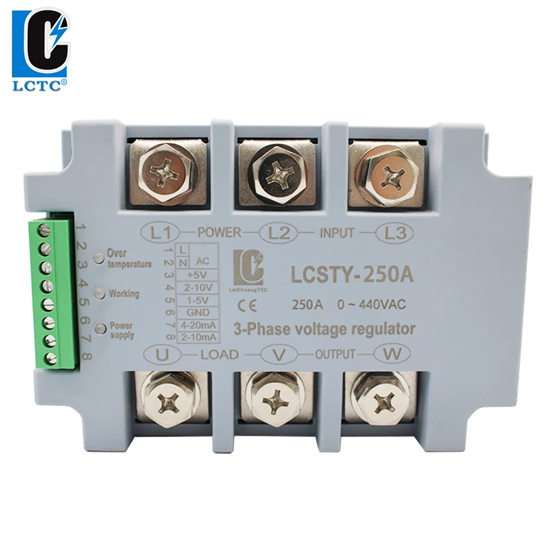 Трехфазный регулятор мощности SCR 380 В а напряжения scr 4-20 мА 2-10 1-5 | Обустройство