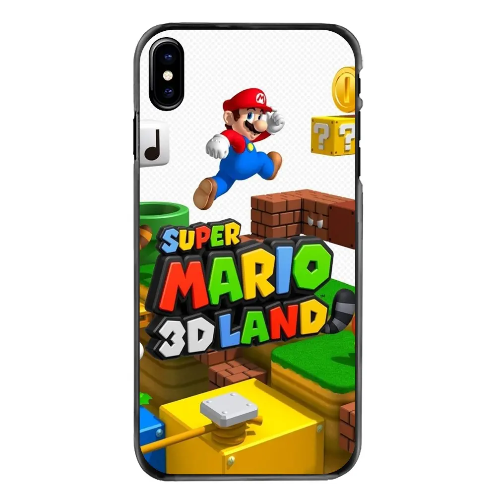 Супер Марио 3D настенная бумага для сотового телефона чехол samsung Galaxy Note 2 3 4 5 S2 S3 S4 S5