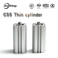 thin type compact cylinder cd55b202532405063 10203040506080100 outer tooth attached magnetic c5525 50