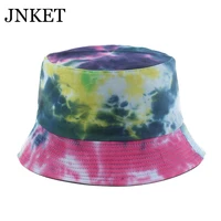 jnket new fashion women graffiti bucket hat fisherman cap sunbonnet outdoor travel hat summer sun cap