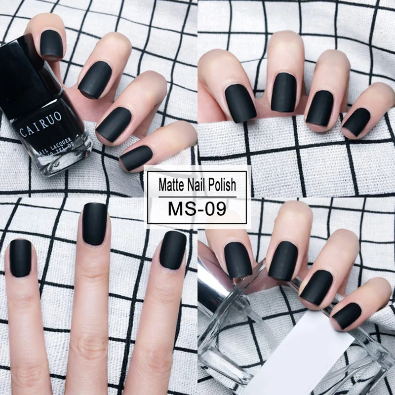 Модный матовый гель для ногтей 6 мл лак чистый цвет синий зеленый черный