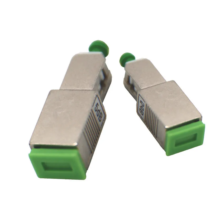 

2pcs SC/APC Durable Optical Fiber Attenuator 5DB 10DB Strong Connector