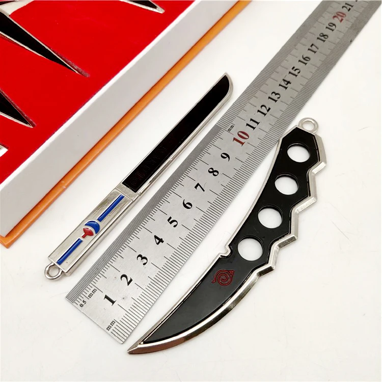 Новый набор металлических игрушек меч Наруто кунай нож метание Набор Мини оружие