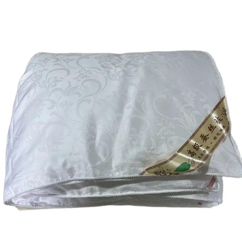 Стеганые одеяла из шелка тутового шелкопряда ручной работы пододеяльники 100%