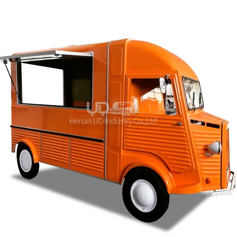 Mobile Food Truck Electric Street Sale Snacks Popcorn Hot Dog Cart Mobile Ice Cream Coffee Buying A Food Truck images - 6