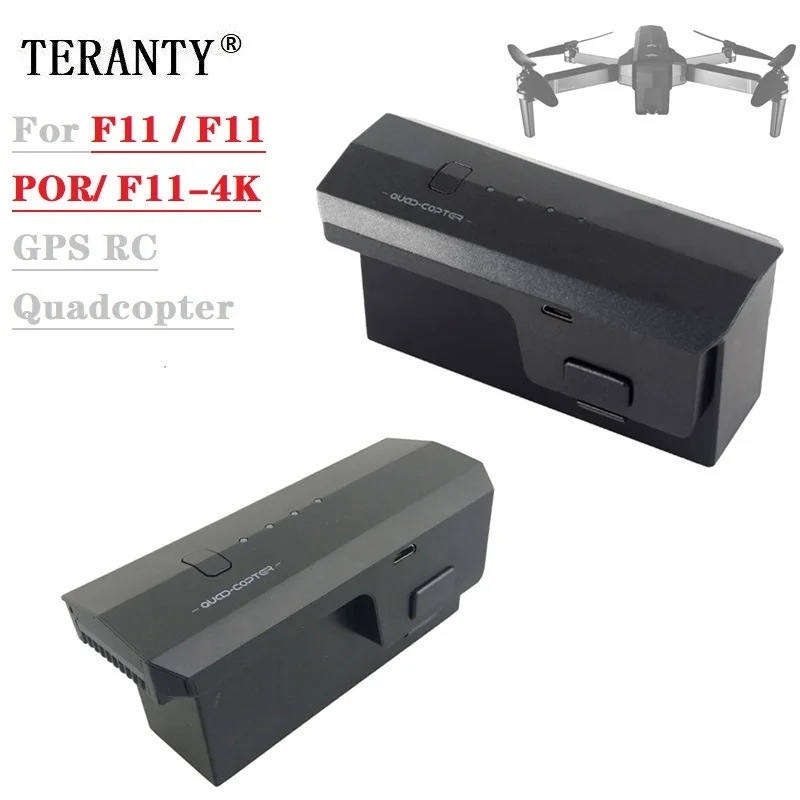 

Оригинальная перезаряжаемая батарея для квадрокоптера F11/F11 PRO /F11-4K RC 11,1 В 2500 мА · ч LiPo аккумулятор для беспилотника аксессуары 1-3 шт.