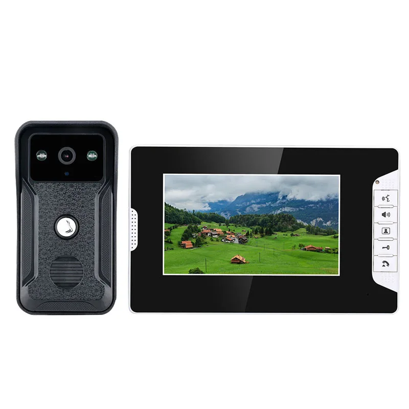 

Oshotian visual walkthrome doorbell cable home villa access control system color HD building intercom