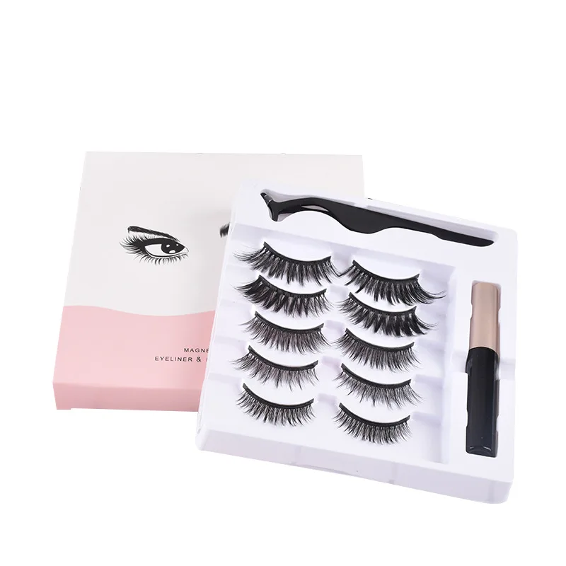 Набор Магнитных ресниц 3/5 пар магнитная подводка для глаз магнитные ресницы