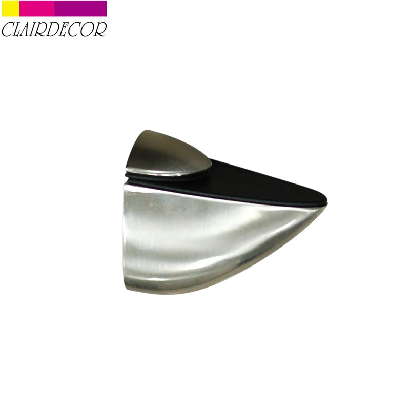 Регулируемые стеклянные зажимы из цинкового сплава кронштейны с покрытием