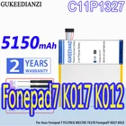 Высокая емкость аккумулятор GUKEEDIANZI C11P1327 5150 мАч, для Asus Fonepad 7 FE170CG ME170C FE170 Fonepad7 K017 K012
