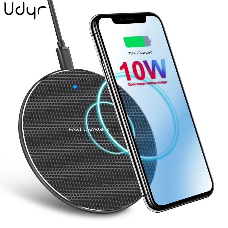 Беспроводное зарядное устройство Udyr 10 Вт для Samsung Galaxy S9/S9 + S8 S7 S10 Plus Быстрое