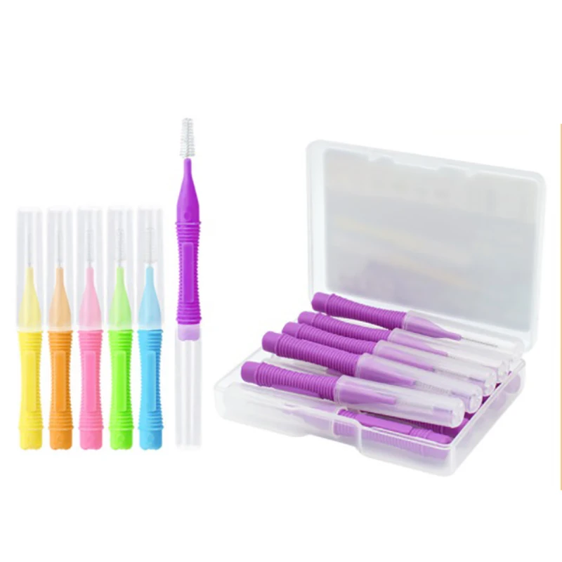 

Shaped Interdental Brush Orthodontic Dental Teeth Brush Oral Care Tool Easy Use Tooth Cleaning Tool 10Pcs