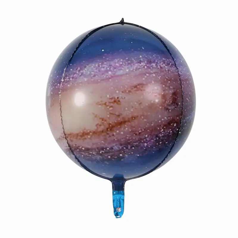 22 inch 4D Round Space Earth Dawn Starry Sky Aluminum Foil Balloon Wedding Decoration Birthday Party Helium Ballon Supplies