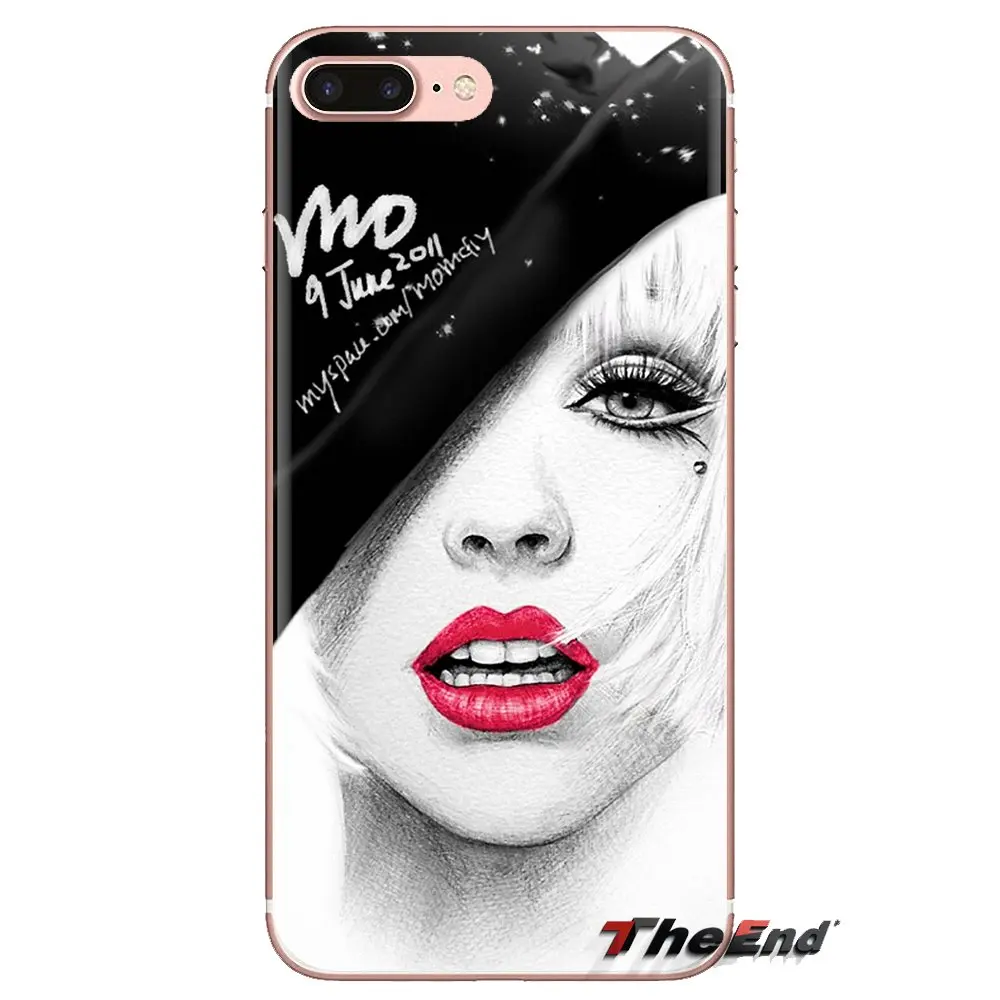 Чехол для мобильного телефона Xiao mi 6 A1 Max x 2 5X 6X Red Note 5 5A 4X 4A A4 4 3 Plus Pro Christina Aguilera Lips