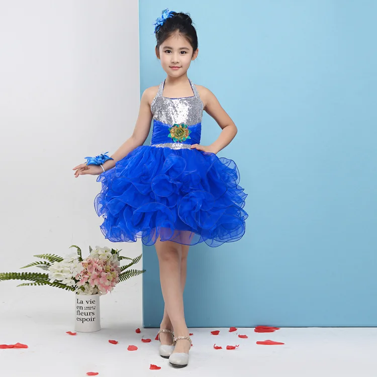 Детское платье для латиноамериканских танцев одежда бальных сальсы танго ча