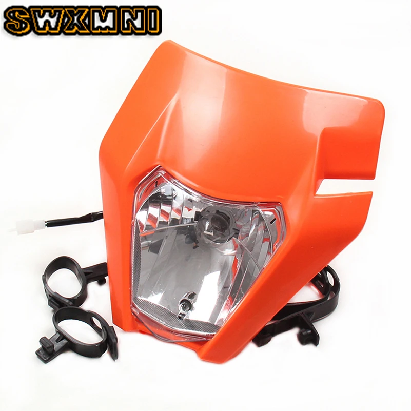 

Новинка, фара для мотоцикла rcycle, фара головного света для 2017 18, фара EXC EXCF XCF SX F SMR Enduro, кроссовый велосипед для мотоцикла, супер H4 Лампа