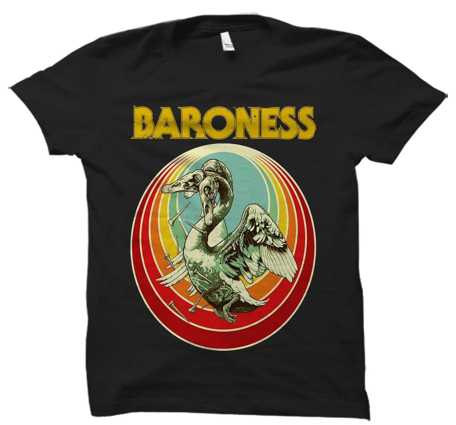 Baroness Новая Черная футболка хлопковая рубашка Kylesa Mastodon Melvins Neurosis Opeth 2019 крутые