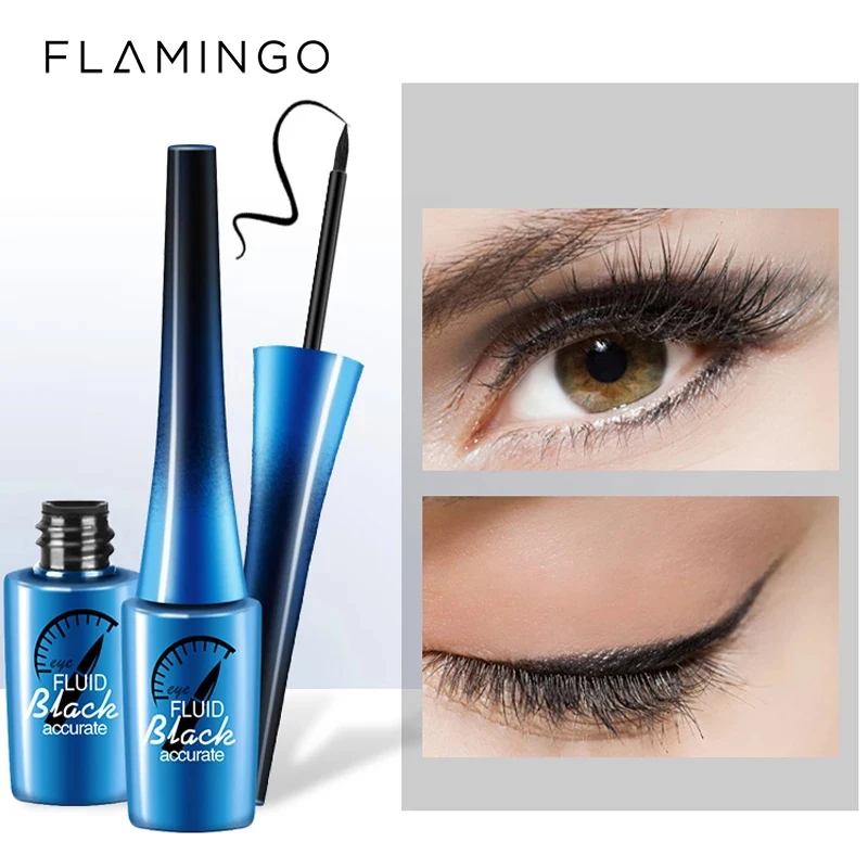 

FLAMINGO Brand Eyeliner Pencil Professional Makeup Long-lasting Eye Liner Waterproof Black Color High Quality Eyeliner Gift 189