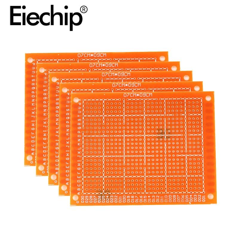 

10pcs/lot Universal PCB Board 7x9 Diy Prototype Paper Printed Circuit Board Panel 70x90mm Single Side Electronic Soldering Board