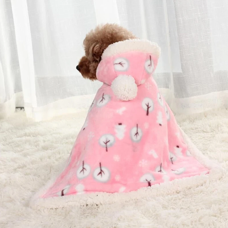 

Soft Plush Dog Blanket Pet Sleeping Mat Cushion Warm Pet Throw Blankets for Small Medium Large Dogs & Cats Pet Rug Supplies
