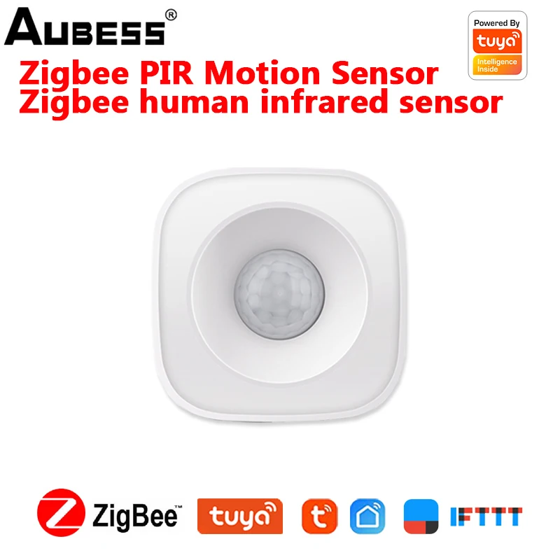

Tuya ZigBee PIR Motion Sensor Wireless Infrared Detector Security Burglar Alarm Sensor Smart Life APP Control Work With Gateway