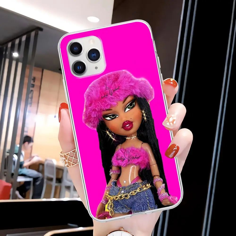

Lovely Doll Bratz Transparent Mobile Phone Cover Clear Case For Xiaomi Redmi K30s Ultra Note 8 9 Pro Max 9s 10T Pro 11 10 Lite