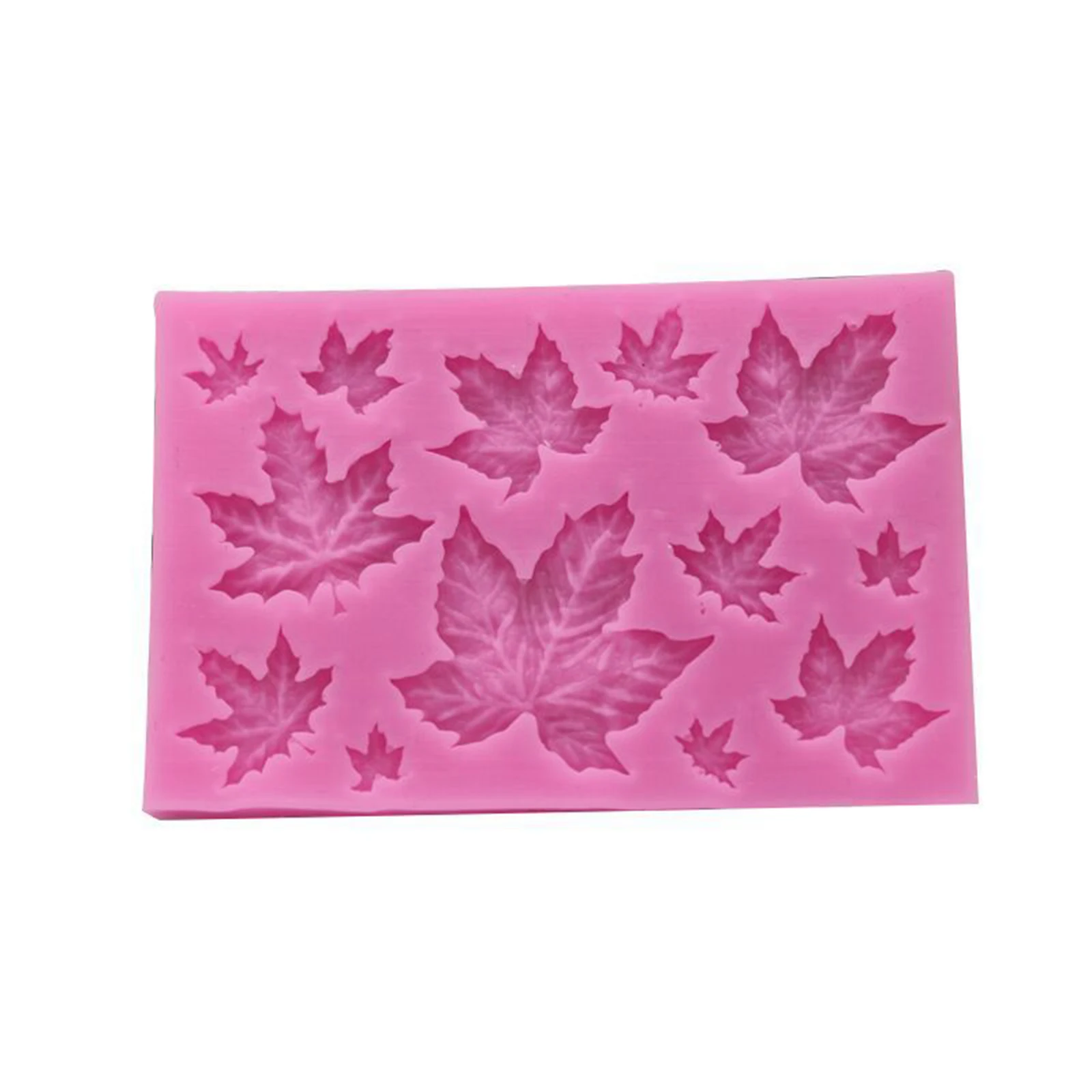 

Silicone Mold Leaf Type Manual High Temperature Resistant Cake Chocolate Mold Making Earrings Bracelets Keychain Decorations