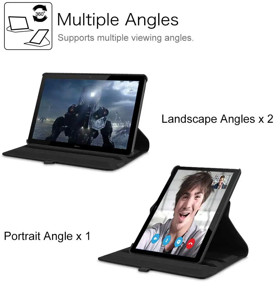 чехол для планшета mediapad t5 вращаю