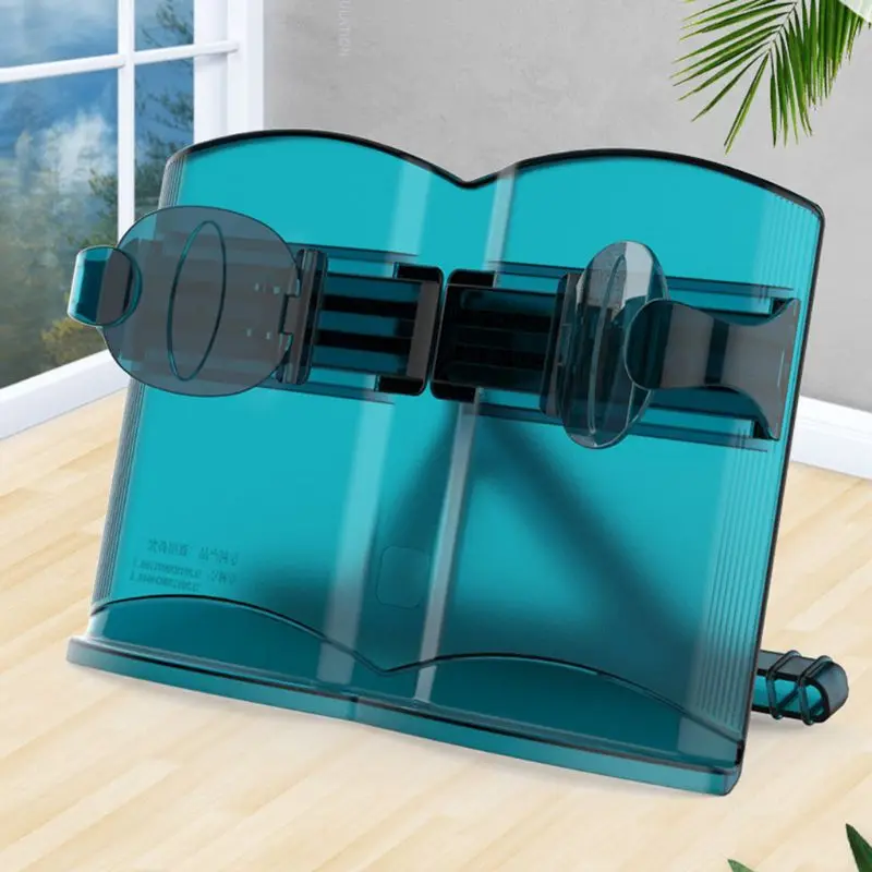 

Adjustable Angle Reading Book Stand Books Recipe Shelf Folding Holder Organizer for Music Score Recipe Tablet