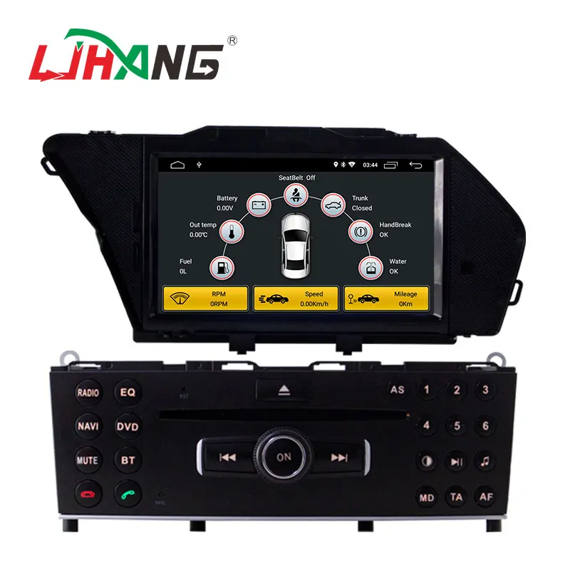 LJHANG автомобильный DVD мультимедийный плеер Android 10 для Mercedes Benz GLK Class X204 GLK300 GLK350 gps Navi 1 Din стерео wifi Аудио