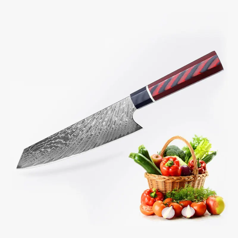 Профессиональный нож шеф повара VG10 67 кухонные ножи из закаленной стали японский