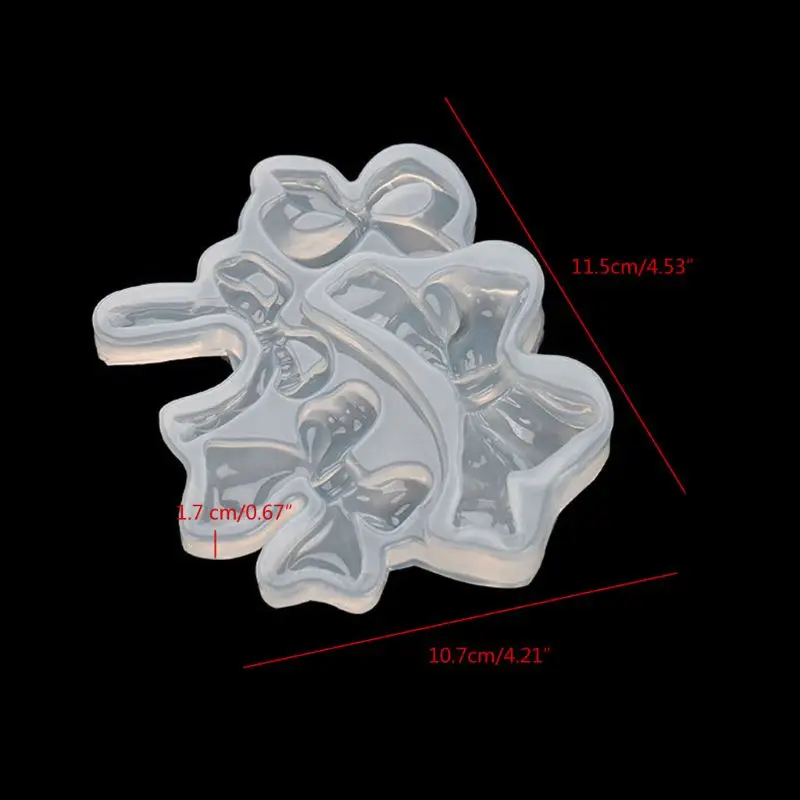 Лента с бантом силиконовая смола форма DIY Желе выстрел ручной работы мороженое