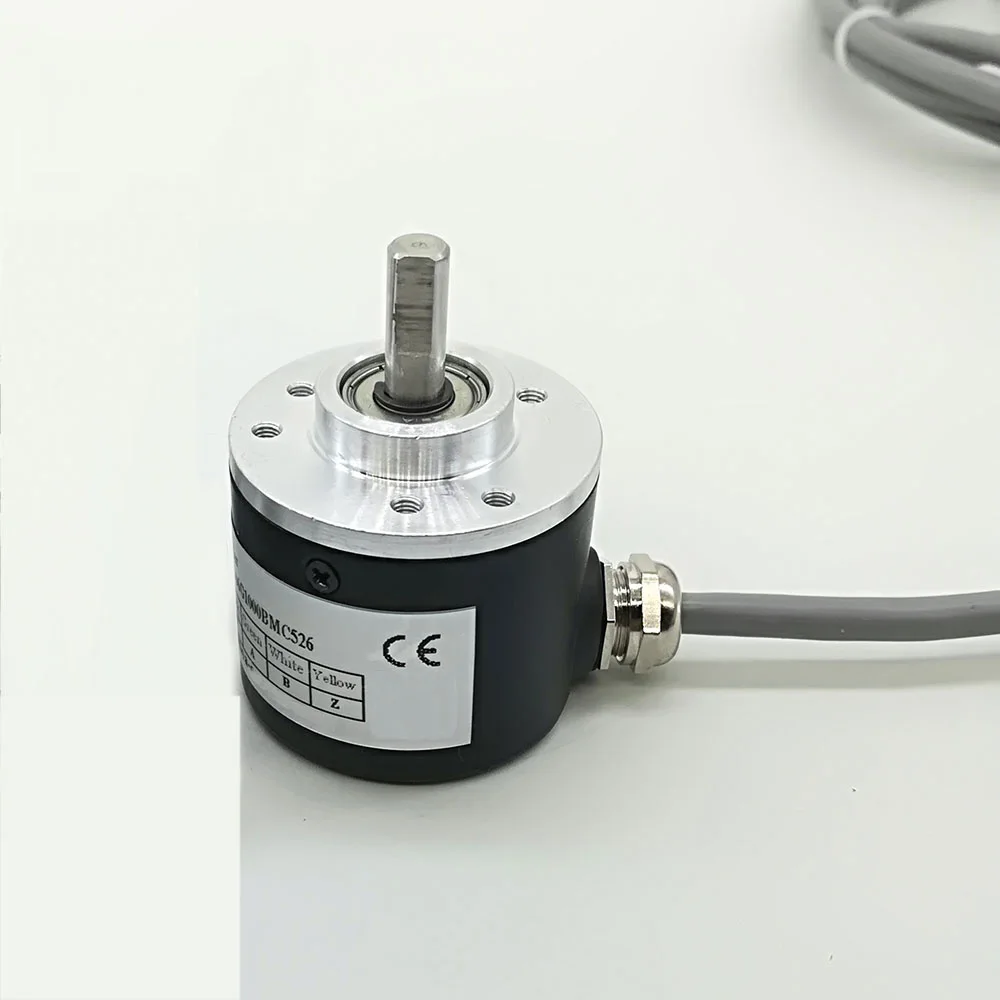 

China Original ZS38 6mm Solid Shaft NPN Output Optical Incremental Rotary Encoder 360 500 1000 1024 2000 2048 2500 3000 3600ppr