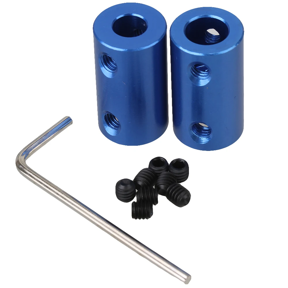 2 шт. вал из алюминиевого сплава робот жесткая медная Соединительная муфта