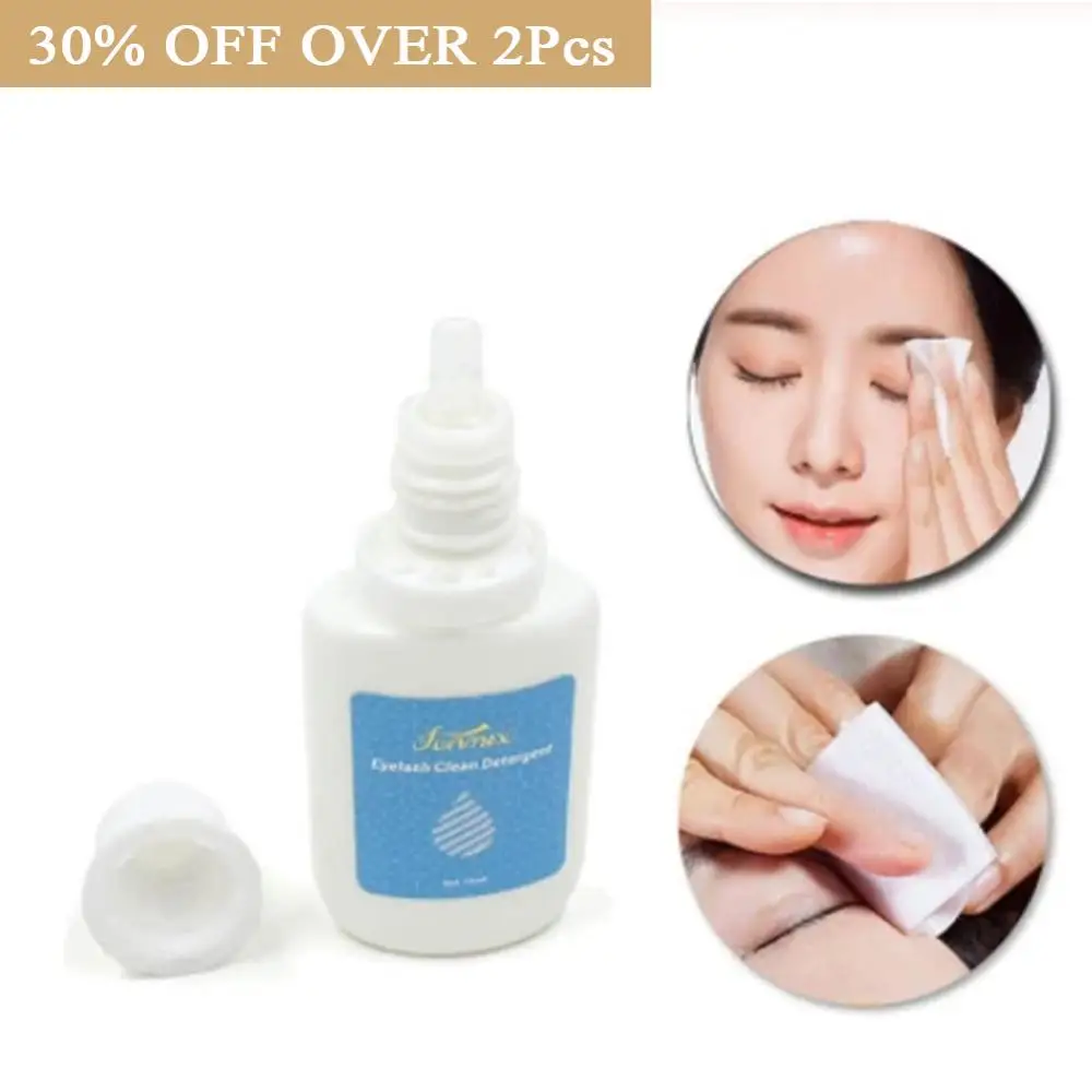 10 мл средство для очистки ресниц грунтовка накладные ресницы наращивание чистые