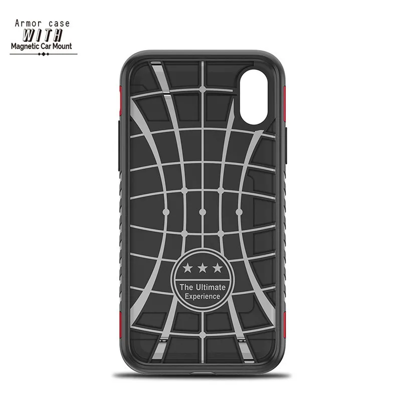 Ударопрочный Магнитный чехол для телефона iPhone 7 plus XR XS MAX 8 6 6s funda |