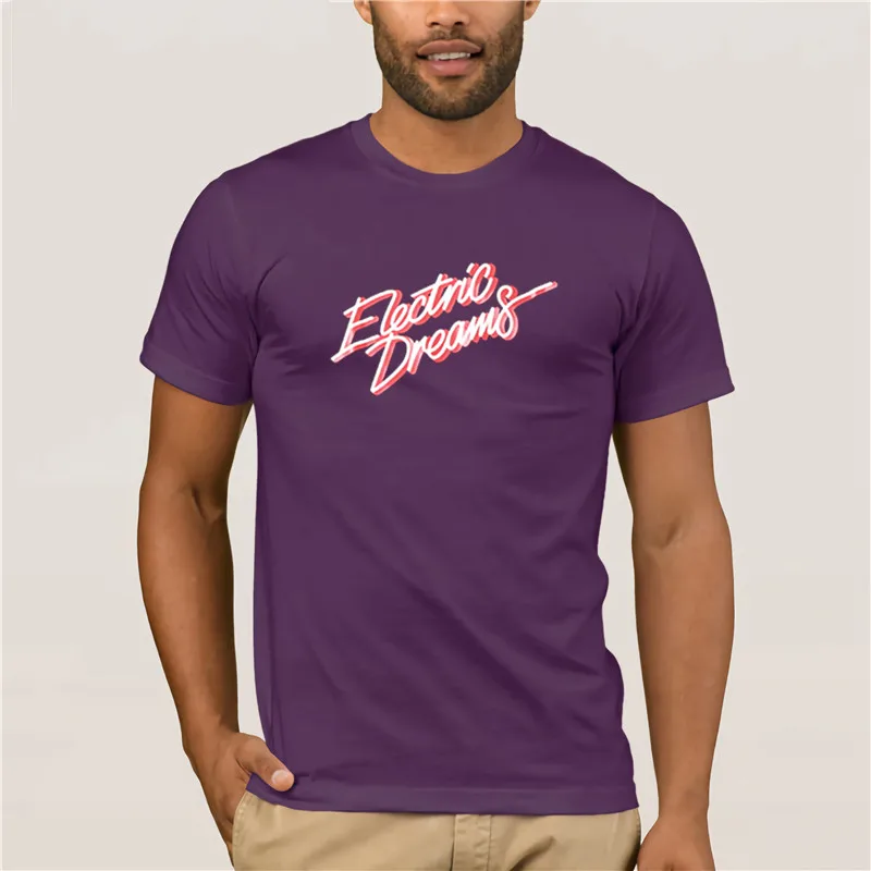 

Men T shirt Hip Hop Electric R Old Vintage T Shirt Vintage electric dreamst Tshirt