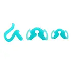 Интраоральное поддерживающее устройство для ротовой полости, 2 размера, Ретрактор, автоклав Цельсия, стерилизованные стоматологические Силиконовые Блоки для укусов, щек, 1 комплект