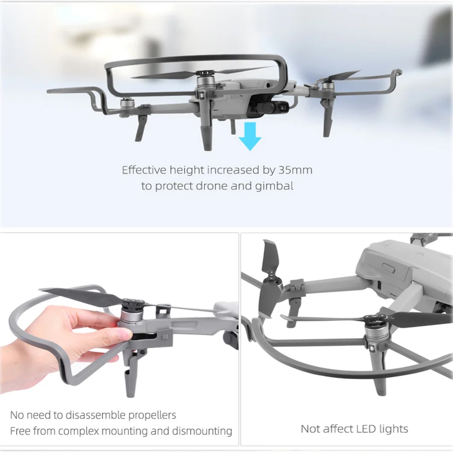 Защитные кольца для квадрокоптера Mavic Air 2 с зубчатой передачей аксессуаров air