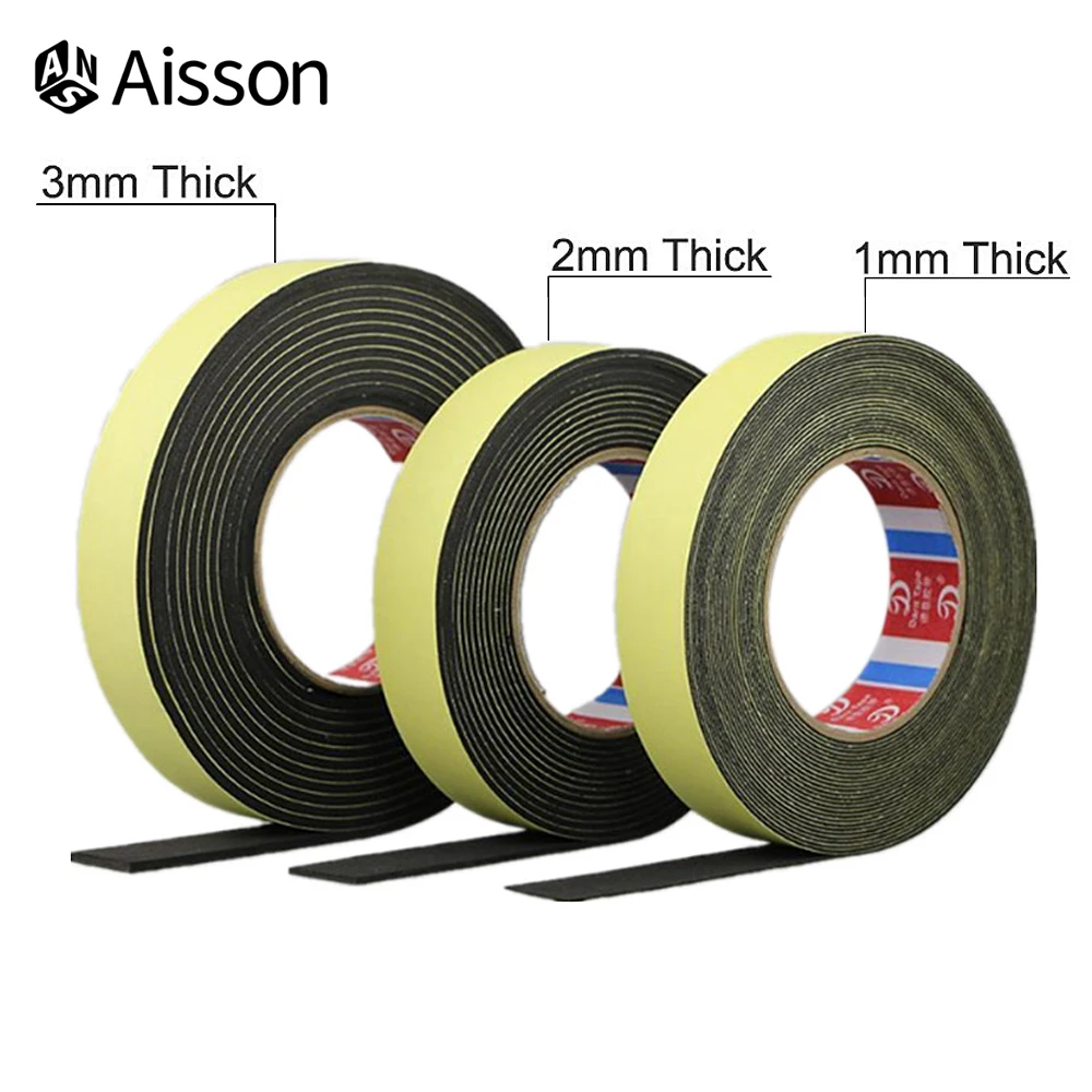 1-3 мм Толщина губки эва клейкая лента односторонняя пена уплотнительная против