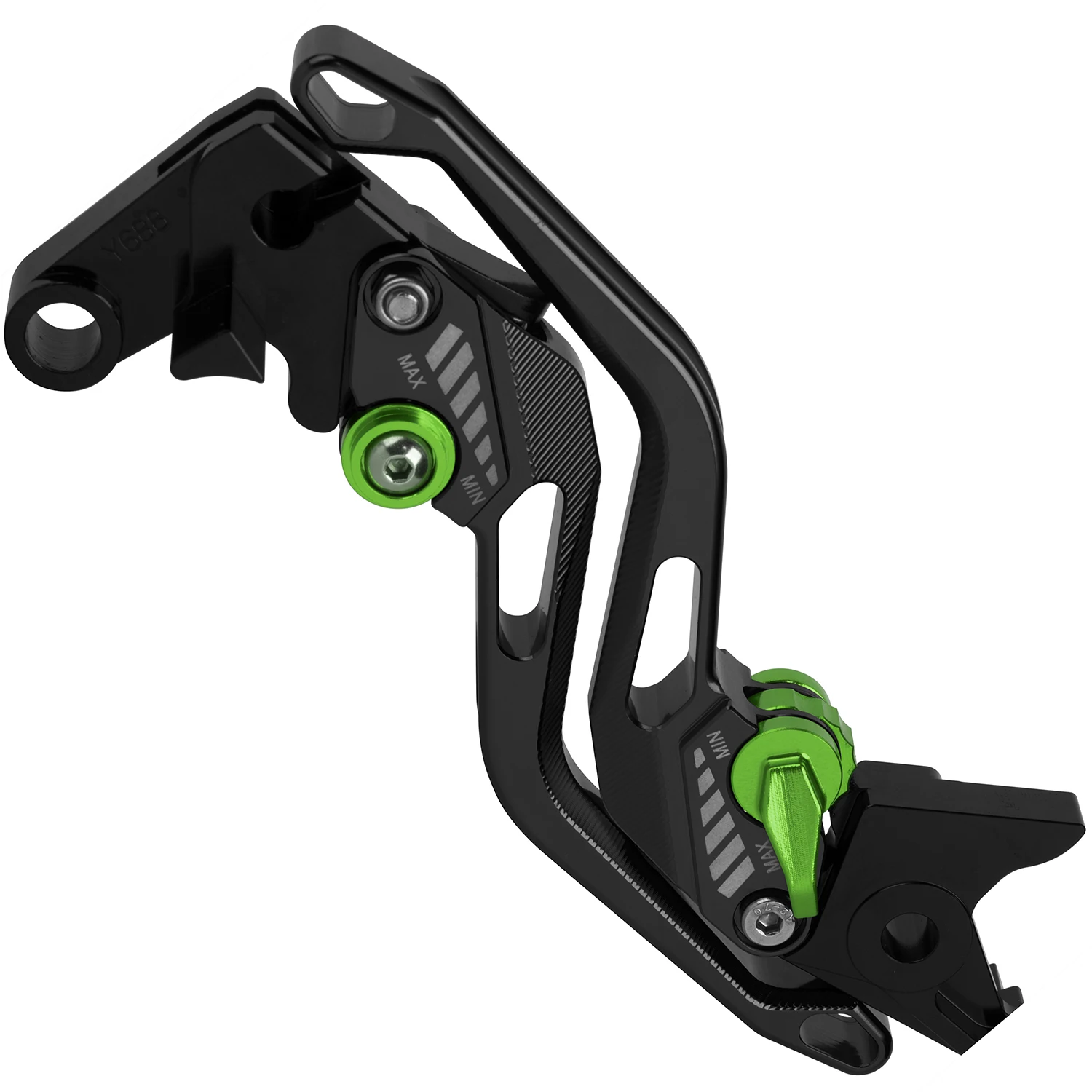 Короткие черные рычаги тормоза сцепления для Kawasaki Ninja 125 250 300 400 500 1000 H2/R ZX6R ZX10R ZX14R 5D