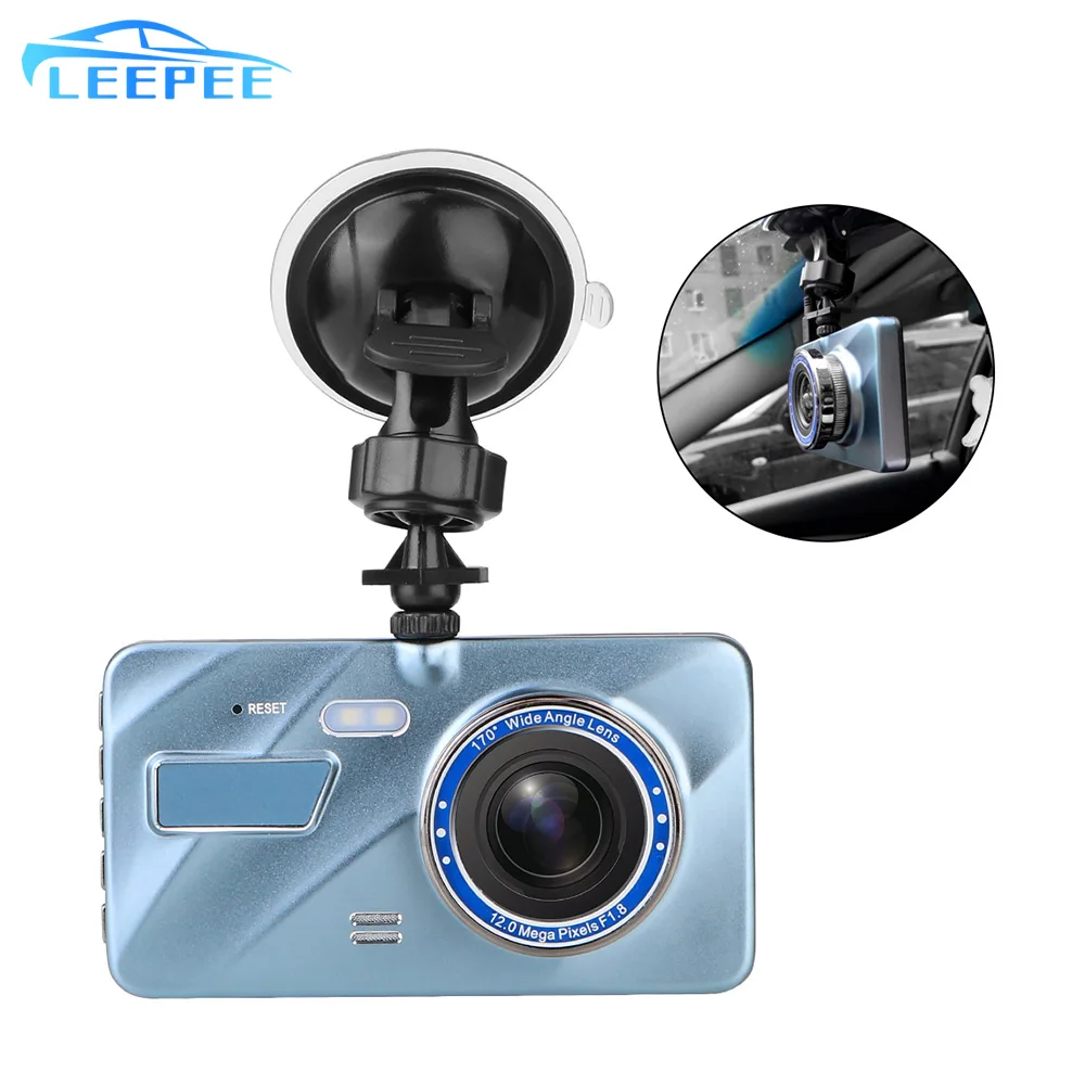 

3.6" HD Video Recorder Auto Dvr Recorder DashCam Cycle Recording Night Vision Car DVR Dual Lens With Rear View Camera Dash Cam