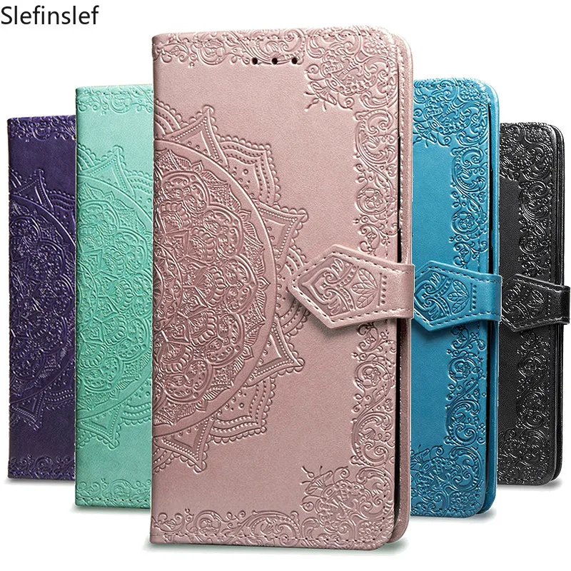 Чехол книжка с цветочным рисунком для Xiaomi Redmi 8 8A 7 7A 6 6A Note Pro 5 Plus 8T K20 Mi 9 9T SE Lite 10 CC9 A3
