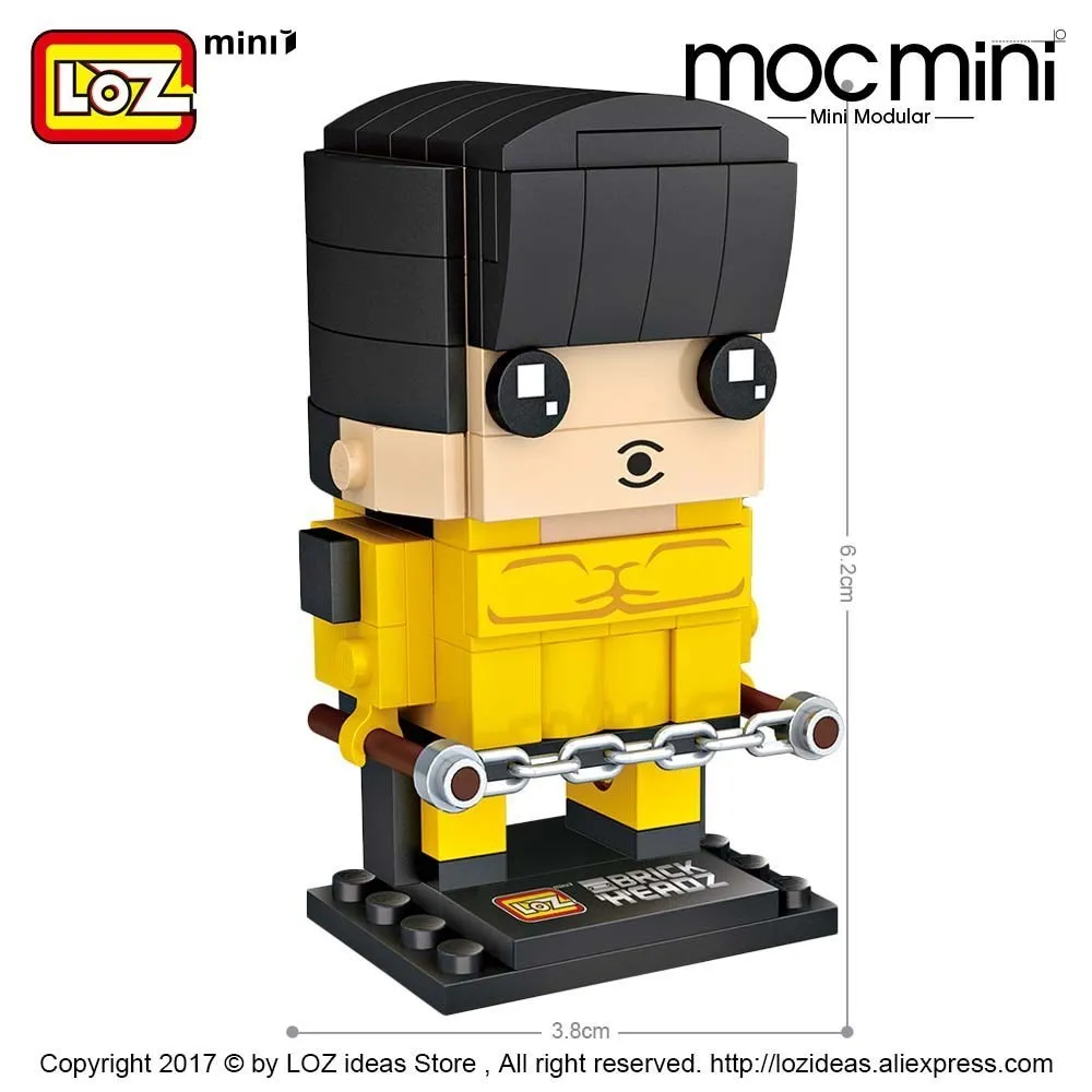 LOZ Mini Blocks Building Bricks Assemble Figures Educational Toys for Children Gift Kids Animal DIY Moc Super Heroes Heads |