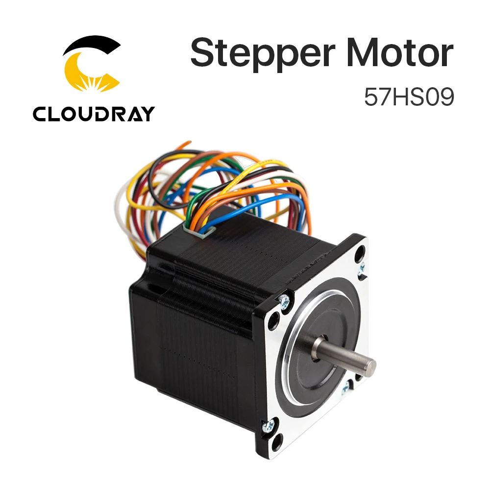 Двухфазный шаговый двигатель Cloudray Leadshine 57HS09 для NEMA23 длина 6 35 А вал 54 мм мм|2 phase stepper