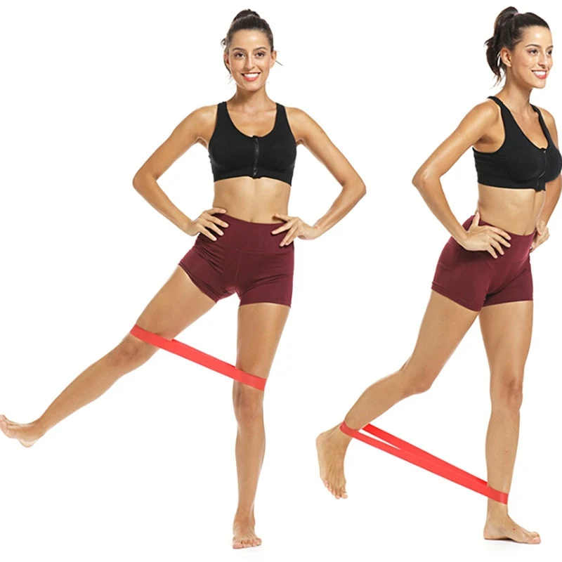 Resistance Band Set Band Elastis untuk Kebugaran Karet Gelang Karet Gelang untuk Gum Set Olahraga Yoga Latihan Gym Karet Latihan baru