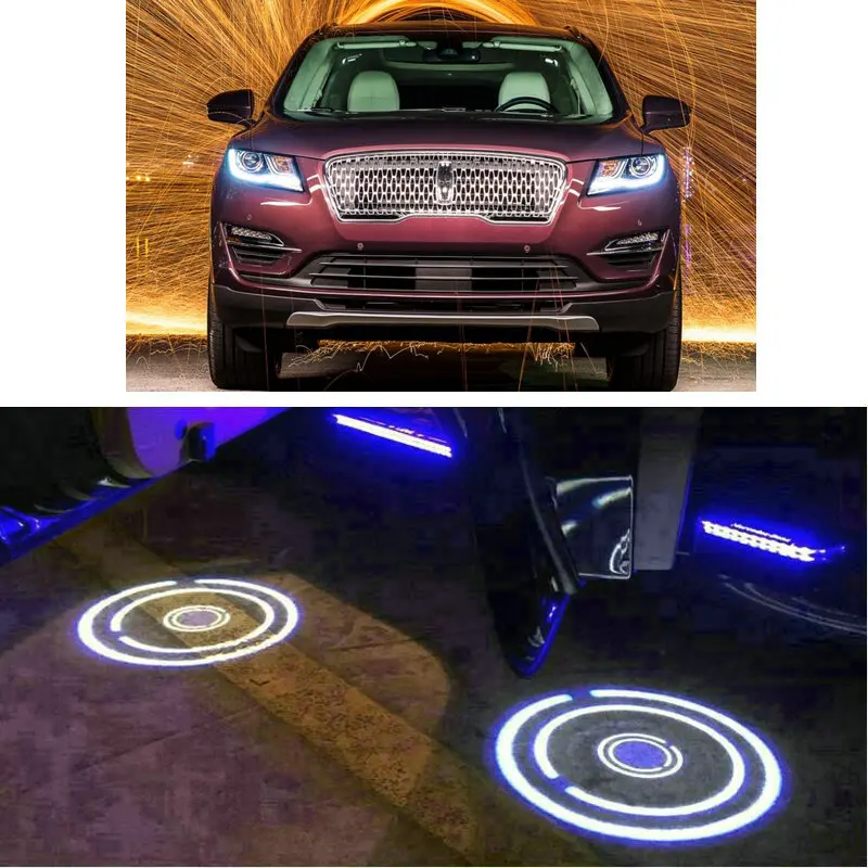 

Беспроводная приветственная лампа для Lincoln mkc mks mkt mkx mkz Navigator Corsair Aviator, автомобильные аксессуары, 2 шт./лот