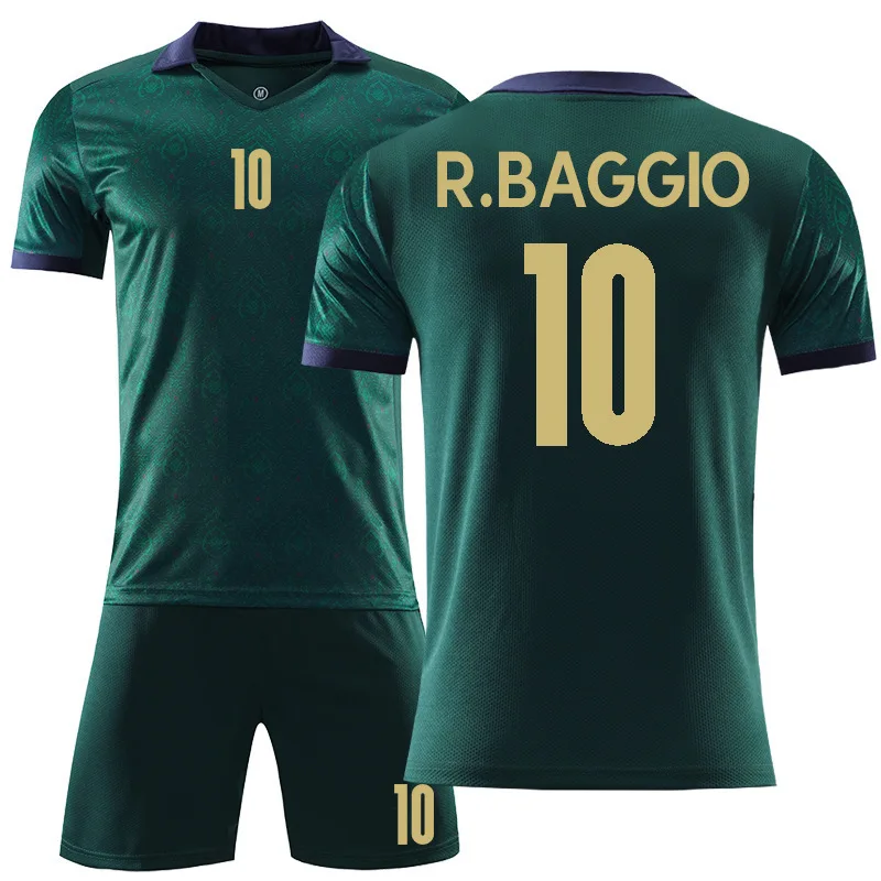 

Soccer Uniform Short Sleeve Set Euro Italy Bonucci Men and Women Children Training Shirt Customization of Individual Character