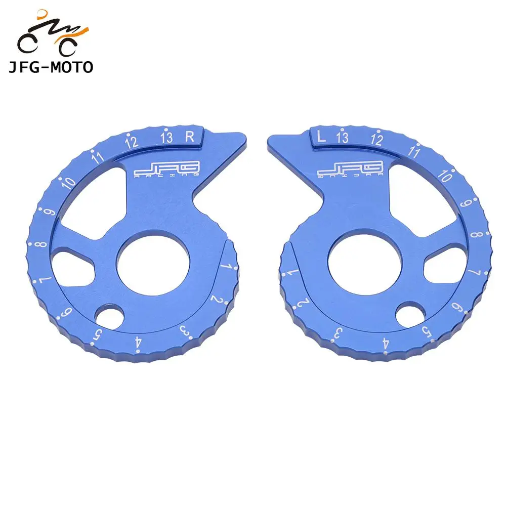 Алюминиевый Регулятор цепи для мотоцикла CNC 2 шт. YAMAHA TTR250 DT200R WR200R WR250 WR250Z WR500Z TTR DT WR